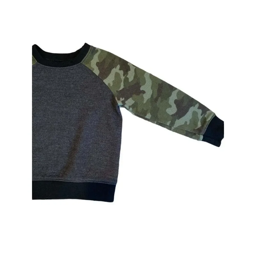 2T Old Navy Camo Thermal Long Sleeve Shirt